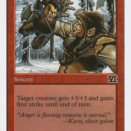 Fit of Rage [Classic Sixth Edition]