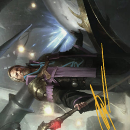Urza, Prince of Kroog Art Card (Gold-Stamped Signature) [The Brothers' War Art Series]