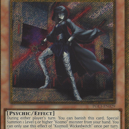 Kozmoll Wickedwitch [PGL3-EN029] Gold Secret Rare