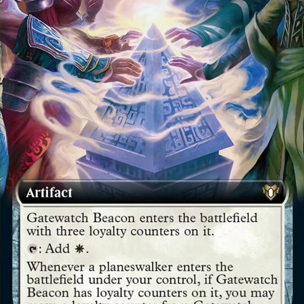 Gatewatch Beacon (Extended Art) [Commander Masters]