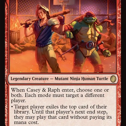 Casey & Raph, Hotheads [Teenage Mutant Ninja Turtles Commander]