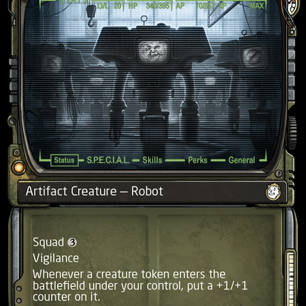 Securitron Squadron (Showcase) (Surge Foil) [Fallout]