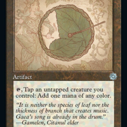 Springleaf Drum (Retro Schematic) [The Brothers' War Retro Artifacts]
