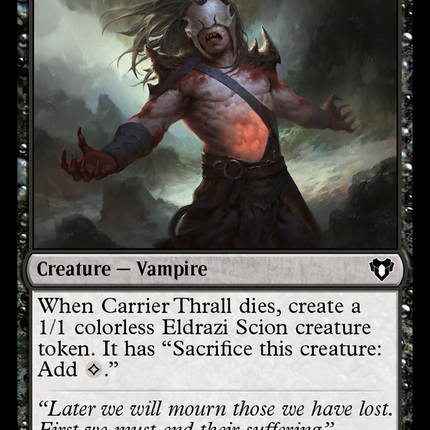Carrier Thrall [Commander Masters]