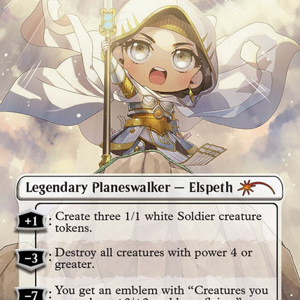 Elspeth, Sun's Champion (Borderless) (1140) [Secret Lair Drop Series]