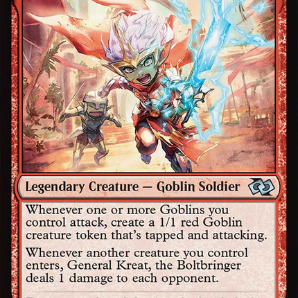 General Kreat, the Boltbringer (Anime) [Foundations Jumpstart]
