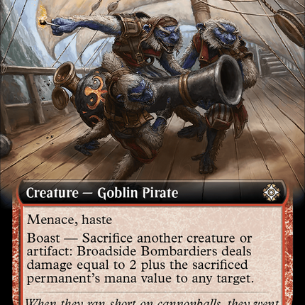 Broadside Bombardiers (Extended Art) [The Lost Caverns of Ixalan Commander]