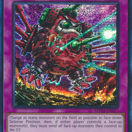 Destructive Daruma Karma Cannon [MP23-EN217] Prismatic Secret Rare