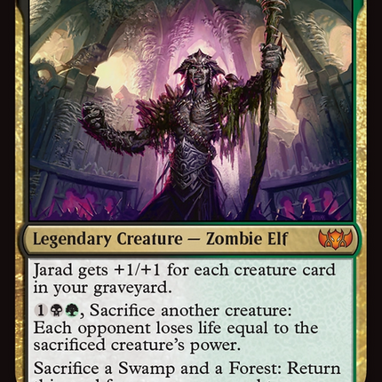Jarad, Golgari Lich Lord [Tarkir: Dragonstorm Commander]