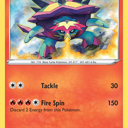 Turtonator (029/202) [Sword & Shield: Base Set]