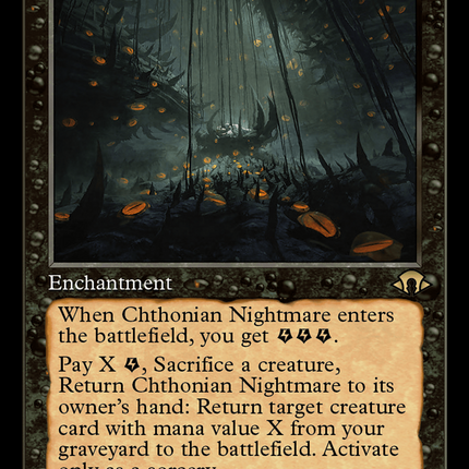 Chthonian Nightmare (Retro) [Modern Horizons 3]