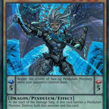 Lector Pendulum, the Dracoverlord [PEVO-EN060] Super Rare