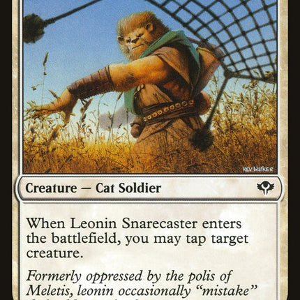 Leonin Snarecaster [Duel Decks: Speed vs. Cunning]