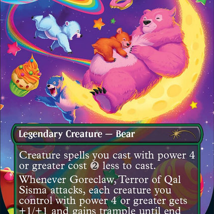 Goreclaw, Terror of Qal Sisma (Borderless) [Secret Lair Drop Series]