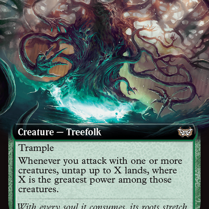 Shriekwood Devourer (Extended Art) [Duskmourn: House of Horror Commander]