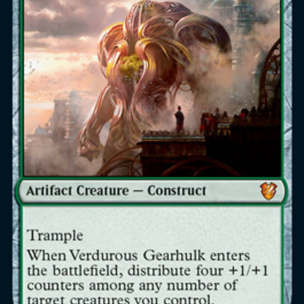Verdurous Gearhulk [Innistrad: Midnight Hunt Commander]
