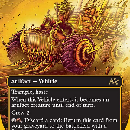 Gastal Thrillroller (Borderless) (First-Place Foil) [Aetherdrift]