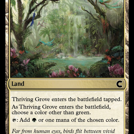 Thriving Grove [Ravnica: Clue Edition]