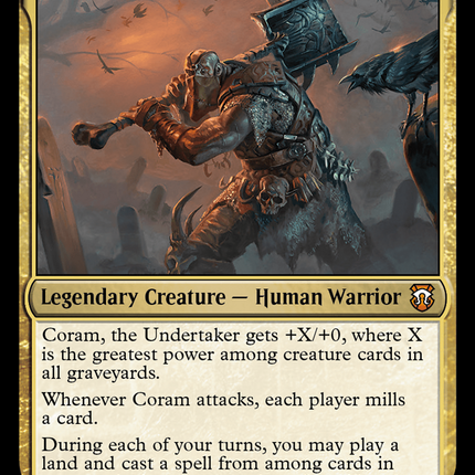 Coram, the Undertaker [Modern Horizons 3 Commander]