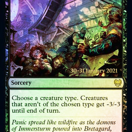 Crippling Fear [Kaldheim Prerelease Promos]