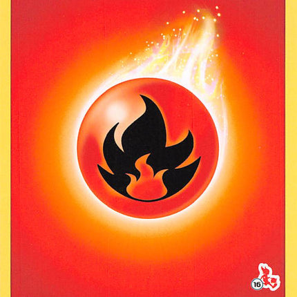 Fire Energy (Cinderace Stamp #16) [Battle Academy 2022]