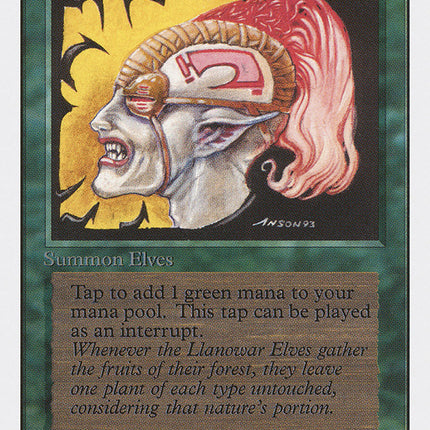 Llanowar Elves [Unlimited Edition]