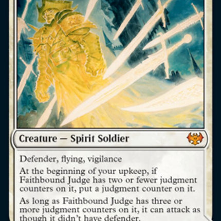 Faithbound Judge // Sinner's Judgment [Innistrad: Crimson Vow]