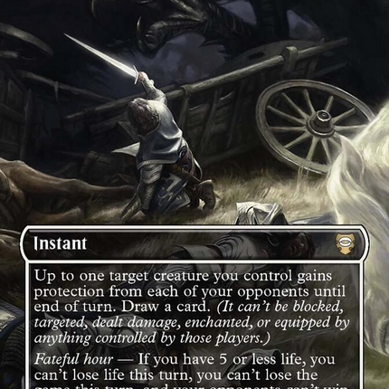 Courageous Resolve (Borderless) [The Lord of the Rings: Tales of Middle-Earth Commander]