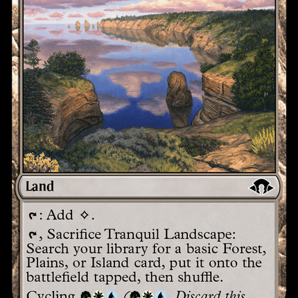 Tranquil Landscape (Ripple Foil) [Modern Horizons 3]