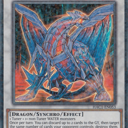 Gungnir, Dragon of the Ice Barrier (Duel Terminal) [HAC1-EN053] Parallel Rare