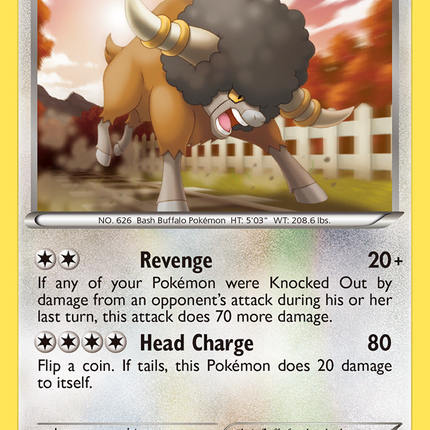 Bouffalant (91/114) [Black & White: Base Set]