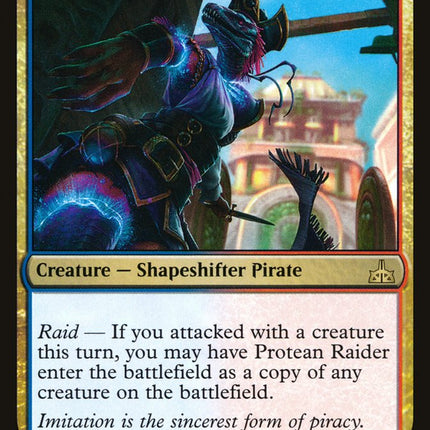 Protean Raider [Rivals of Ixalan]