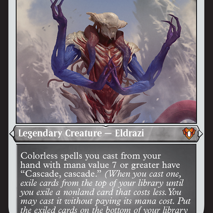 Zhulodok, Void Gorger (Display Commander) (Foil Etched) [Commander Masters]