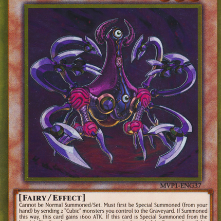 Vulcan Dragni the Cubic King [MVP1-ENG37] Gold Rare