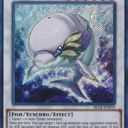 White Aura Dolphin [BLLR-EN019] Secret Rare
