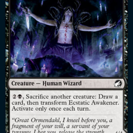 Ecstatic Awakener // Awoken Demon [Innistrad: Midnight Hunt]