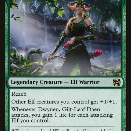 Dwynen, Gilt-Leaf Daen [Duel Decks: Elves vs. Inventors]