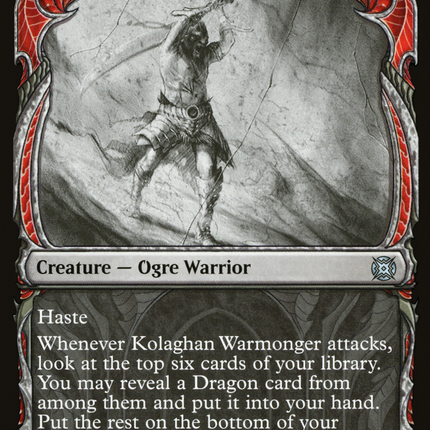 Kolaghan Warmonger (Showcase) [March of the Machine: The Aftermath]