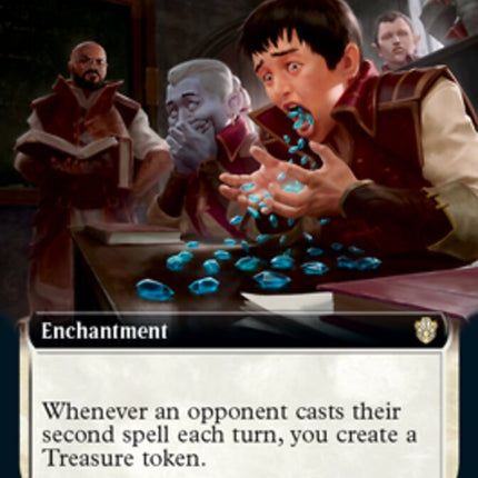 Monologue Tax (Extended Art) [Commander 2021]