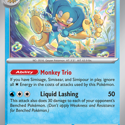 Simipour (042/182) [Scarlet & Violet: Paradox Rift]