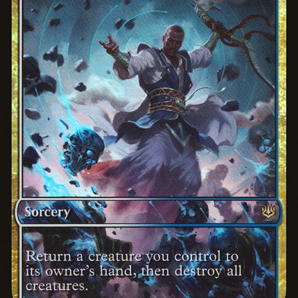 Time Wipe (Planeswalker Weekend) (Full Art) [War of the Spark Promos]