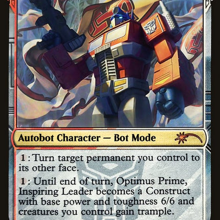 Optimus Prime, Inspiring Leader [Heroes of the Realm 2018]