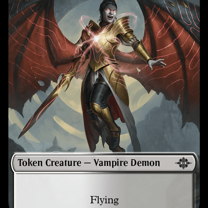 Map // Vampire Demon Double-Sided Token [The Lost Caverns of Ixalan Tokens]