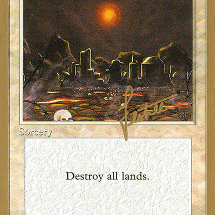 Armageddon (Bertrand Lestree) [Pro Tour Collector Set]