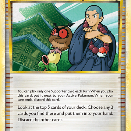 Sage's Training (85/95) [HeartGold & SoulSilver: Call of Legends]