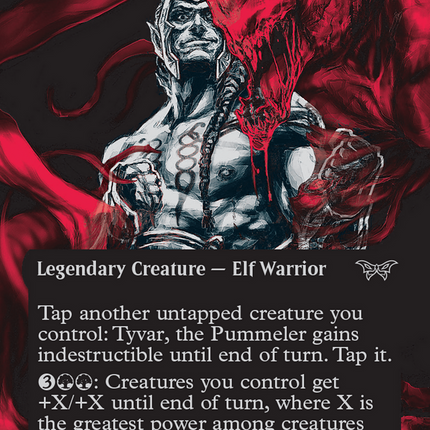 Tyvar, the Pummeler (Showcase) (Textured) [Duskmourn: House of Horror]
