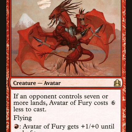 Avatar of Fury [Commander 2011]