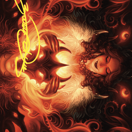 Witch's Mark Art Card (Gold-Stamped Signature) [Wilds of Eldraine Art Series]