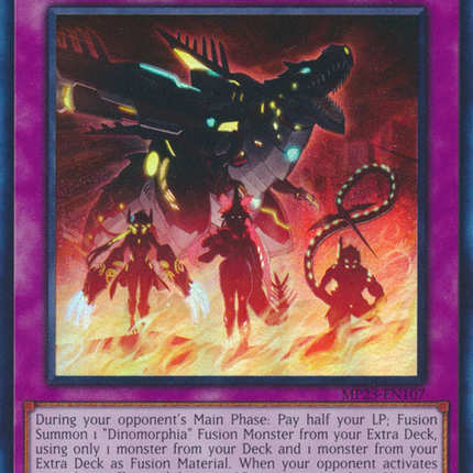 Dinomorphia Frenzy [MP23-EN107] Super Rare