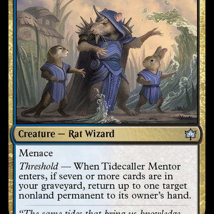 Tidecaller Mentor [Bloomburrow]